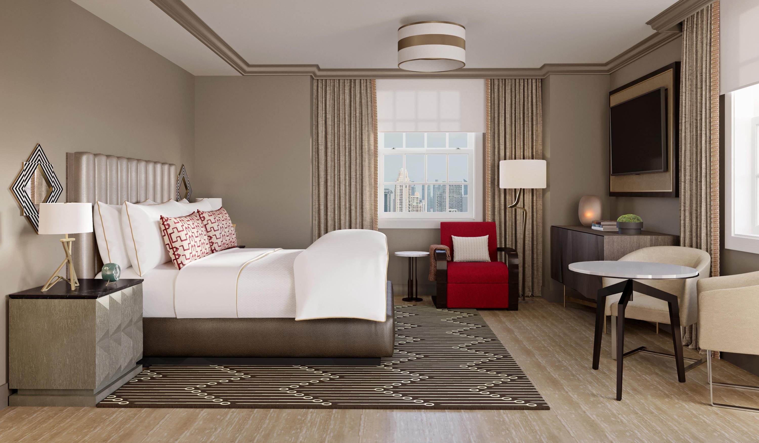 The Plaza Hotel Pioneer Park El Paso Zewnętrze zdjęcie A guest room at the Hotel Commonwealth
